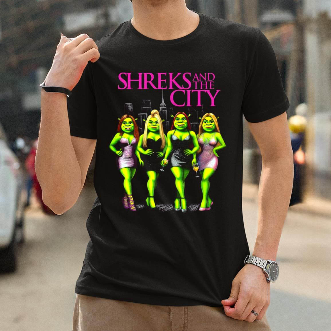 Shrek And The City Shirt