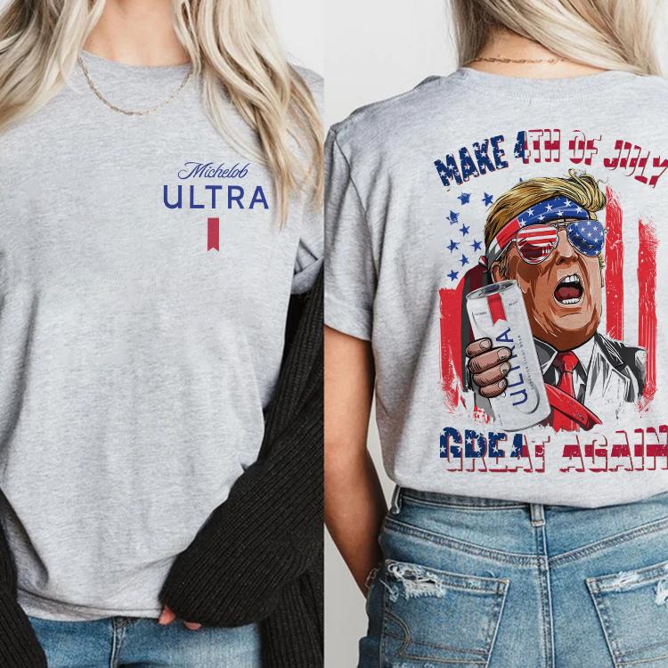 Michelob Ultra Make 4th of July America Great Again shirt