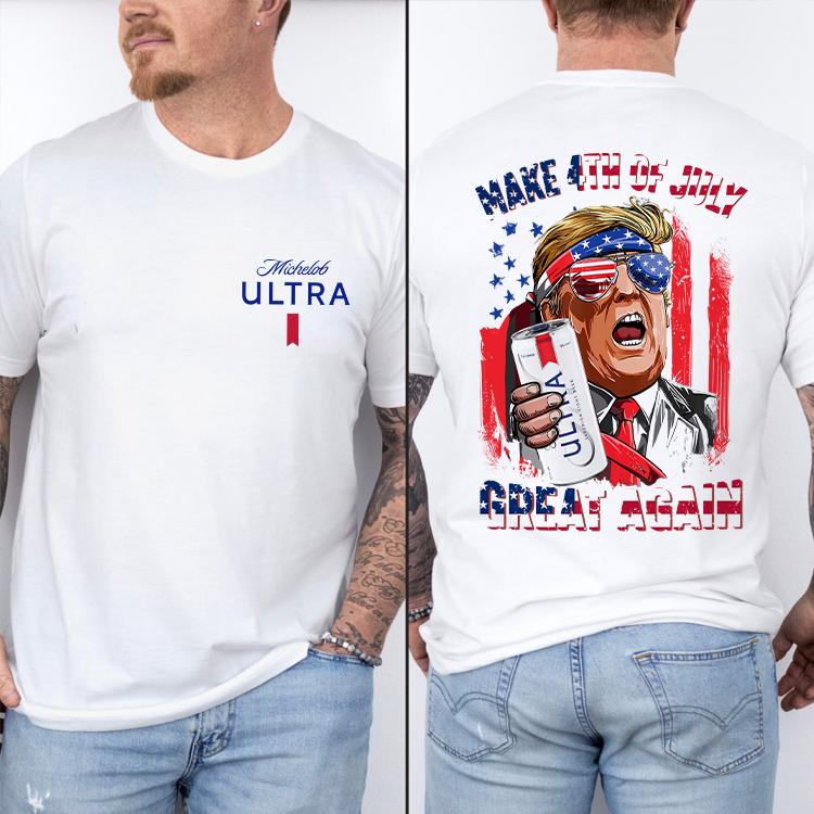 Michelob Ultra Make 4th of July America Great Again shirt