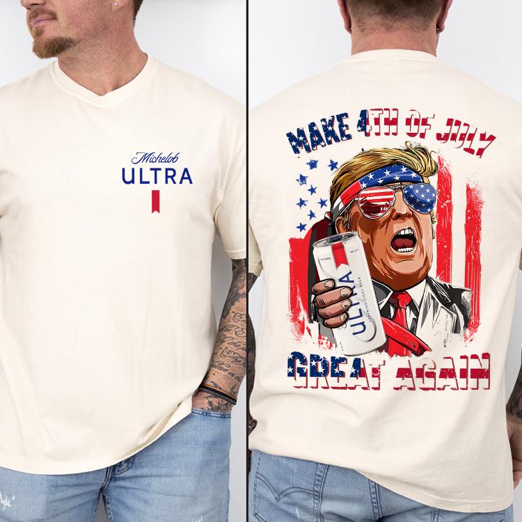 Michelob Ultra Make 4th of July America Great Again shirt