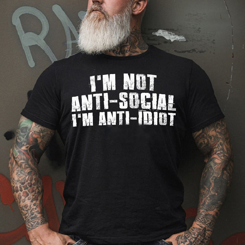 I'm Not Printed Men's T-shirt