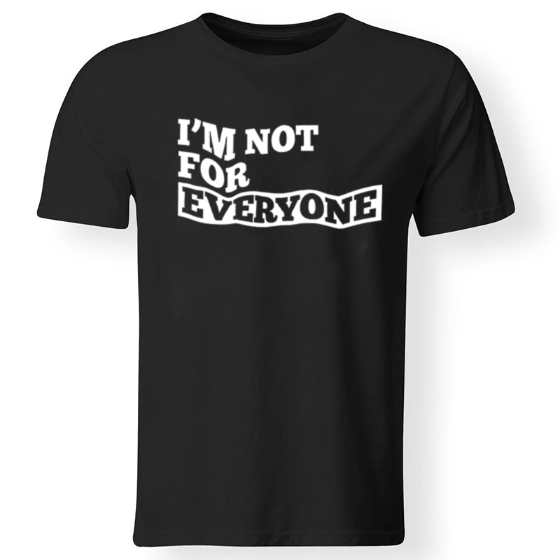 Vikings I'm Not For Everyone Printed Men's T-shirt