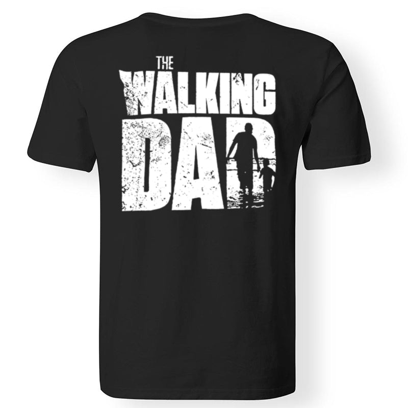 Vikings The Walking Dad Printed Men's T-shirt