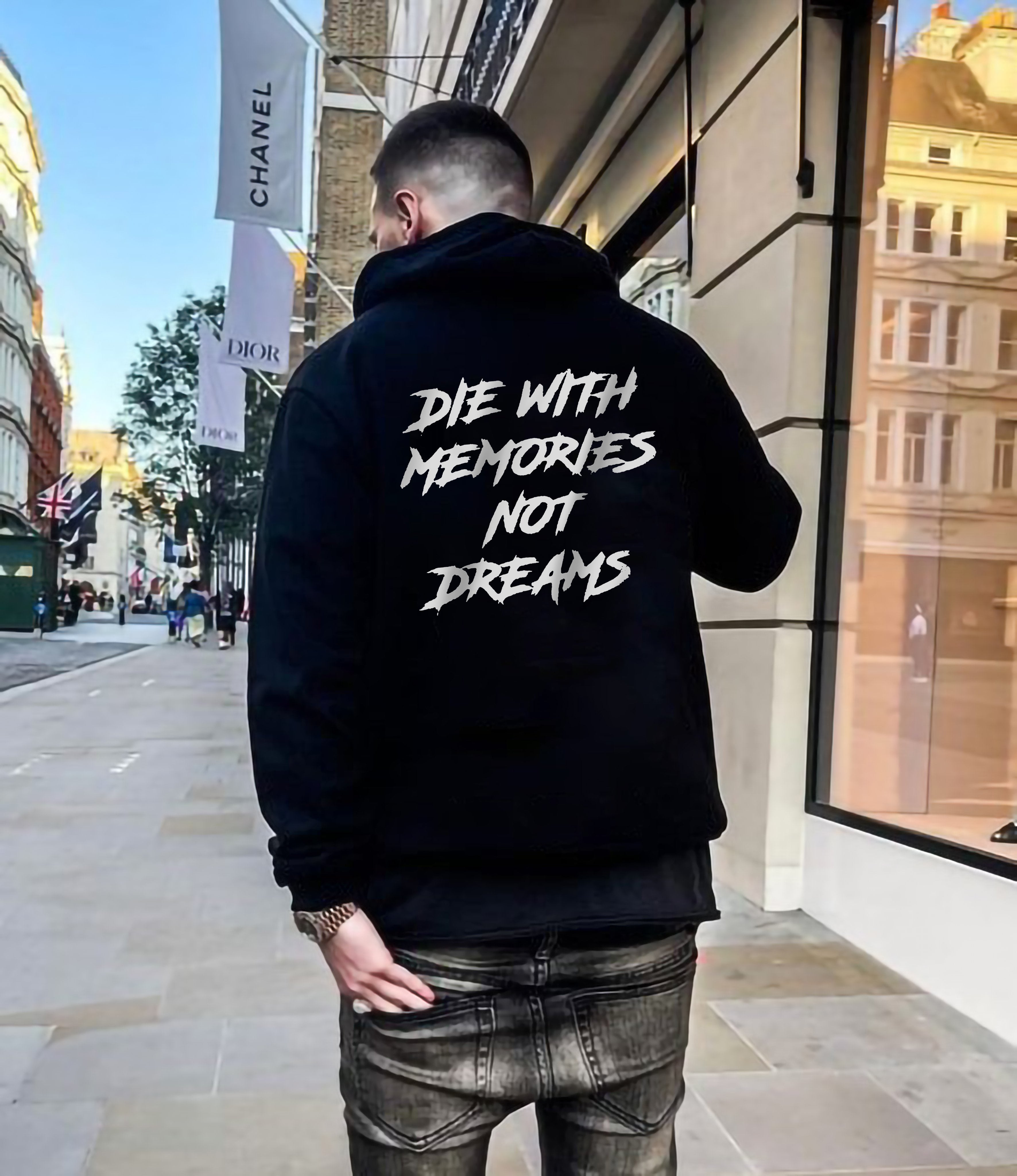 DIE IN MEMORY IS NOT A DREAM Casual Hooded Sweater