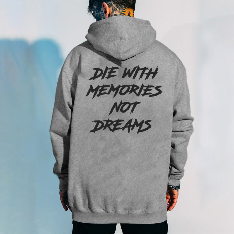 DIE IN MEMORY IS NOT A DREAM Casual Hooded Sweater