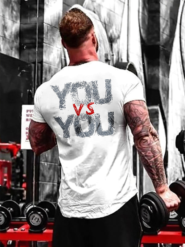 You Vs You Printed T-shirt