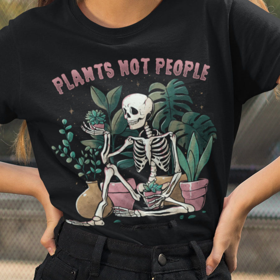 PLANTS NOT PEOPLE T-SHIRT