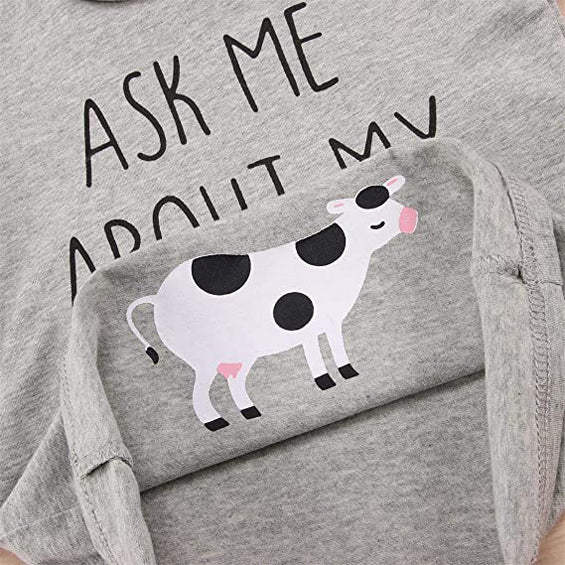 MOO COW2 DISGUISE T-SHIRT (Buy 2 Free Shipping)