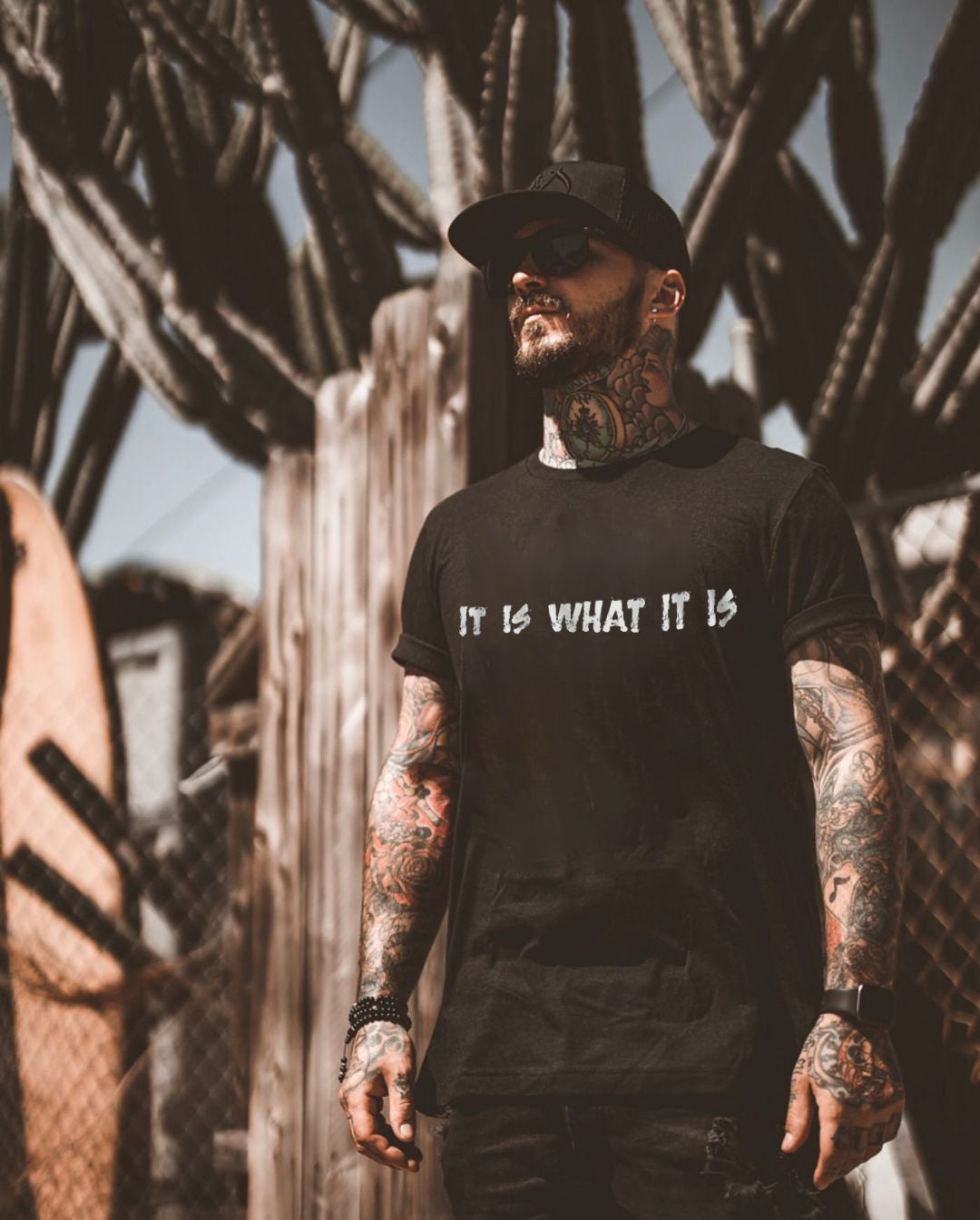 It Is What It Is Printed Men's T-shirt