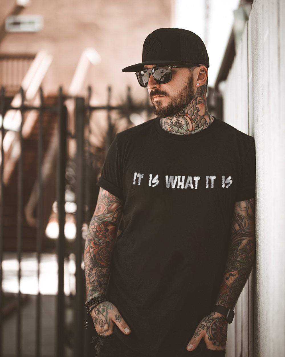 It Is What It Is Printed Men's T-shirt