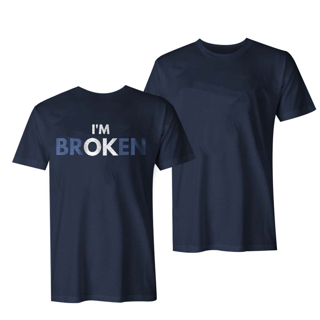 Fitbeastshop I'm Broken Men's T-shirt