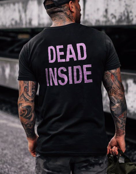 Dead Inside Printed Men's T-shirt