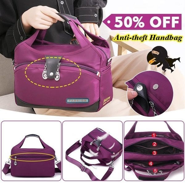 Mother's Day Hot Sale 50% Fashion anti-theft handbag (Buy 2 Free Shipping)