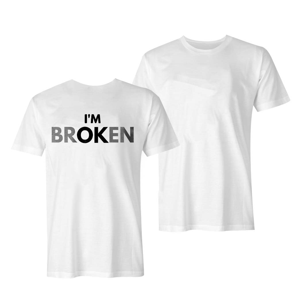 Fitbeastshop I'm Broken Men's T-shirt